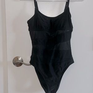 Black Mesh Swimsuit 🩱